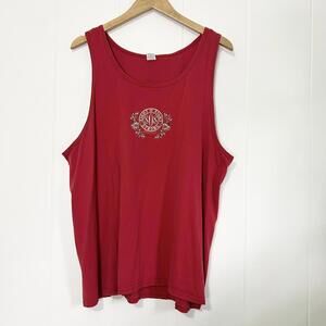 Vintage 808 Hawaii Hawaiian Red Graphic Sleeveless Tank Top Men's XL